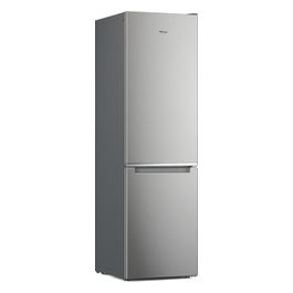 W7X92IOX Frigorifero Combinato da 367 Litri No Forst Inox Classe Energetica E