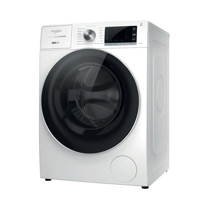 Image of Whirlpool W8 W846WR IT Lavatrice Caricamento Frontale 8Kg 1400 Giri-min Classe Energetica A Bianco