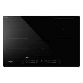 Whirlpool WF S1577 CPNE Piano Cottura a Induzione  Nero da Incasso 77cm 4 Zone