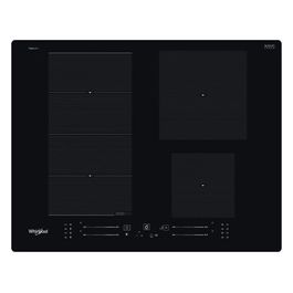 Whirlpool WF S2765 NE/IXL Piano Cottura ad Induzione 4 Zone 65 cm Nero