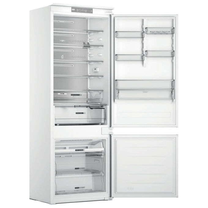 Whirlpool WHSP70T121 Frigorifero Combinato da Incasso 394 L 193,5 cm Classe E Total No Frost 32 dB colore Bianco