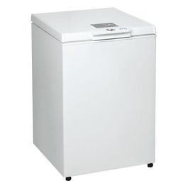 Whirlpool WH1411 E2 Congelatore a Pozzetto Capacita' 131 Litri Classe energetica F FastFreeze Tecnologia 6 Senso 86 cm Bianco 