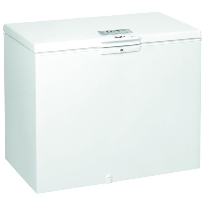 Whirlpool WHE31352 FO 2 Congelatore a Pozzetto Capacita' 312 Litri Classe energetica E  FastFreezing Tecnologia 6° SENSO Space Max 91,6 cm Bianco