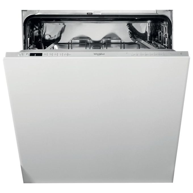 Whirlpool WI7020P Lavastoviglie da Incasso a Scomparsa Totale 14 Coperti Classe energetica E 8 Programmi Flexi Space Power Clean Pro 60 cm Nero