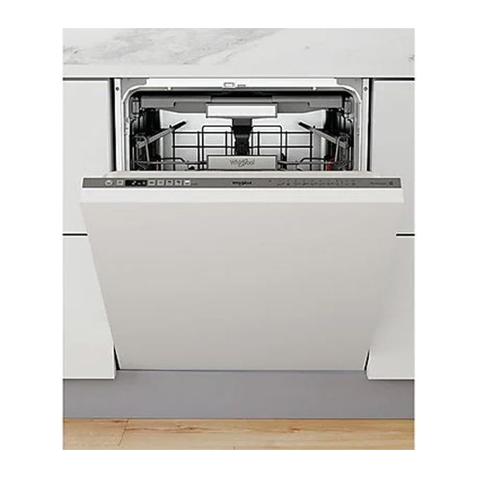 Image of Whirlpool WIO 3O41 PL - Lavastoviglie a scomparsa totale 14 coperti, Classe C, PowerClean Pro, 6° SENSO, Terzo cestello, (82x59,8x55,5 cm), Inox
