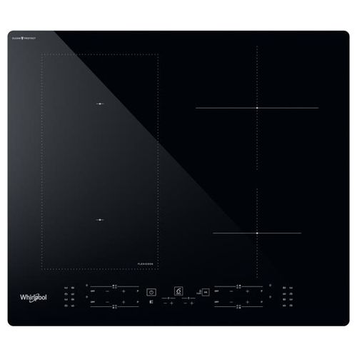 Whirlpool WL B4060 CPNE Piano cottura a induzione 59 cm vetroceramica nero Flexicook Clean Protect 6°senso