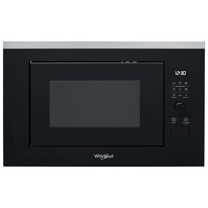 Whirlpool WMF250G Forno a Microonde con Grill Capacita'25 Litri Potenza 900W Jet Start Jet Defrost Dough Rising Nero