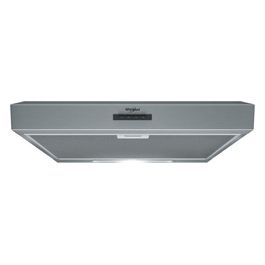 Whirlpool WSLK 66/1 AS X Cappa Aspirante a Parete Classe Energetica C 3 Velocita' Illuminazione LED  59,9 Cm Grigio 