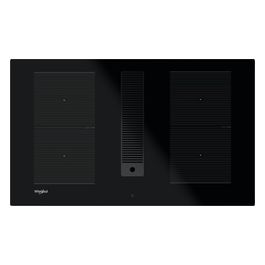 WVHF83BB Piano Cottura Induzione da Incasso 4 Fuochi 83 cm con Cappa Cucina Integrata colore Nero