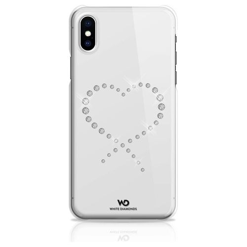 White Diamonds Eternity Cover per iPhone XS/X Bianco