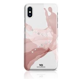 White Diamonds Liquids Cover Rose Gold per iPhone XS/X