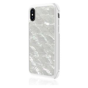 White Diamonds Real Pearl Cover per iPhone XS/X Bianco
