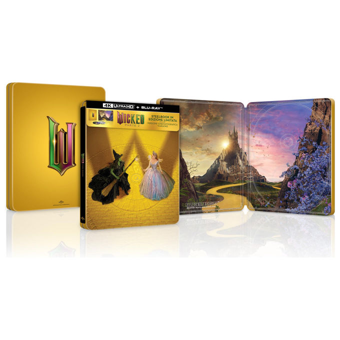 Wicked Parte 2, Universal (Plaion Pictures), 4K UHD + Blu-ray, Edizione Steelbook