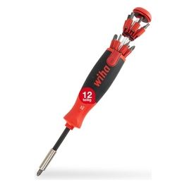 Liftup 25 Officina e Meccanica Kit Cacciaviti 12 Parti Brugola Interna Esagono Esterno Croce Phillips Croce Pozi