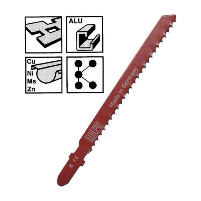 Wilpu Lama Alternativa Mm 75 D.3,0 Fe-Al-Cu-Pl Pezzi