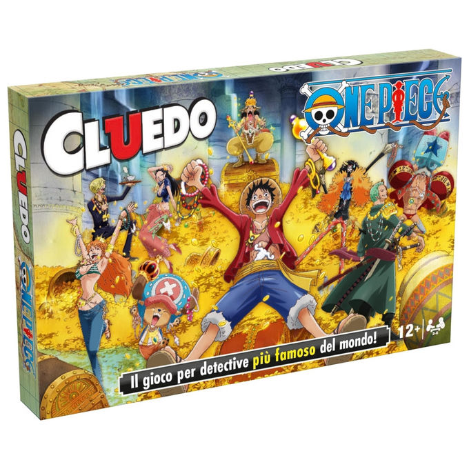 Winning Moves, Cluedo One Piece, Edizione Italiana, Gioco da Tavolo