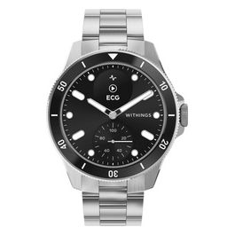 ScanWatch Nova HWA10 Smartwatch Ibrido 42mm Nero GPS Cardio Acciaio Inox