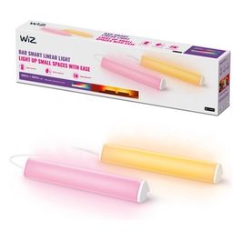 WiZ Barra Luminosa Smart Portatile Dimmerabile Luce Bianca o Colorata 2Pezzi