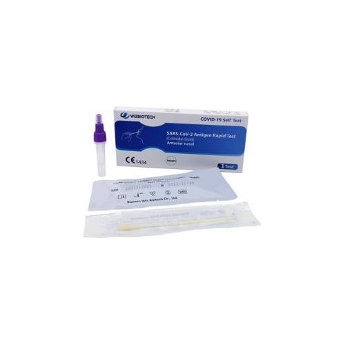 Wiz Biotech 1 Confezione da 1 Kit Autodiagnostico Nasale- per Sars-Cov-2