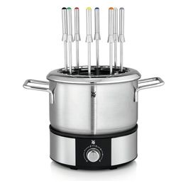 WMF Lono Set per Fonduta Fino a 8 Persone Temperatura Variabile 1400W in Cromargan