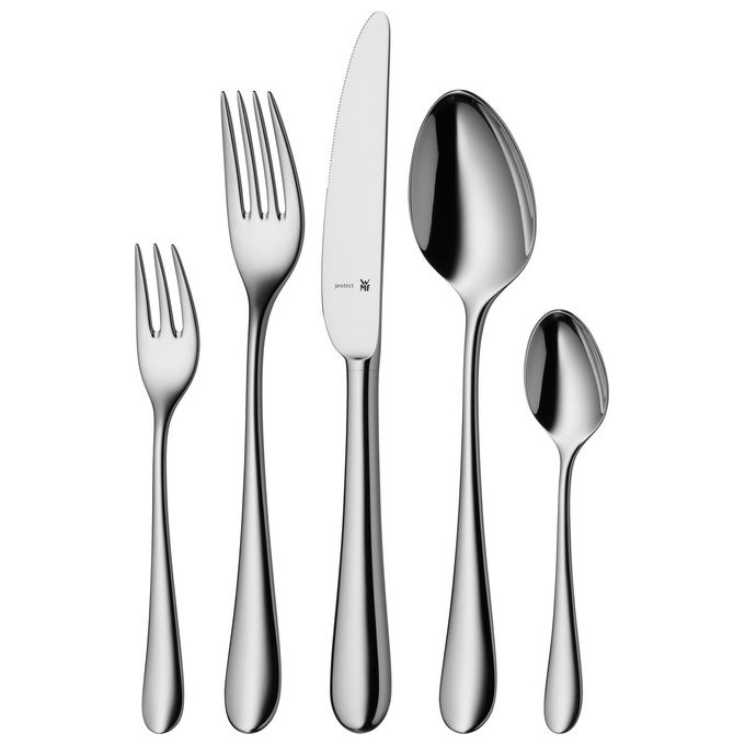 WMF Merit: Set Completo di 66 Posate in Acciaio Inox