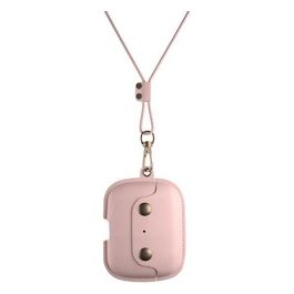 AirCase AirPod Pro Custodia in Pelle Collana Rosa