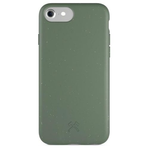 Woodcessories Bio Case AM Cover per iPhone SE3/SE2/8/7/6s/6 Verde