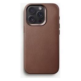 Bio Leather Case MagSafe per iPhone 15 Pro Max Marrone