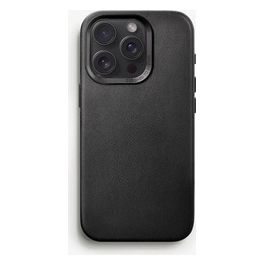 Bio Leather Case MagSafe per iPhone 15 Pro Max Nero