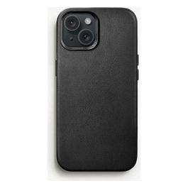 Bio Leather Case MagSafe per iPhone 15 Plus Nero