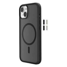 Clear Case MagSafe per iPhone 15 Nero