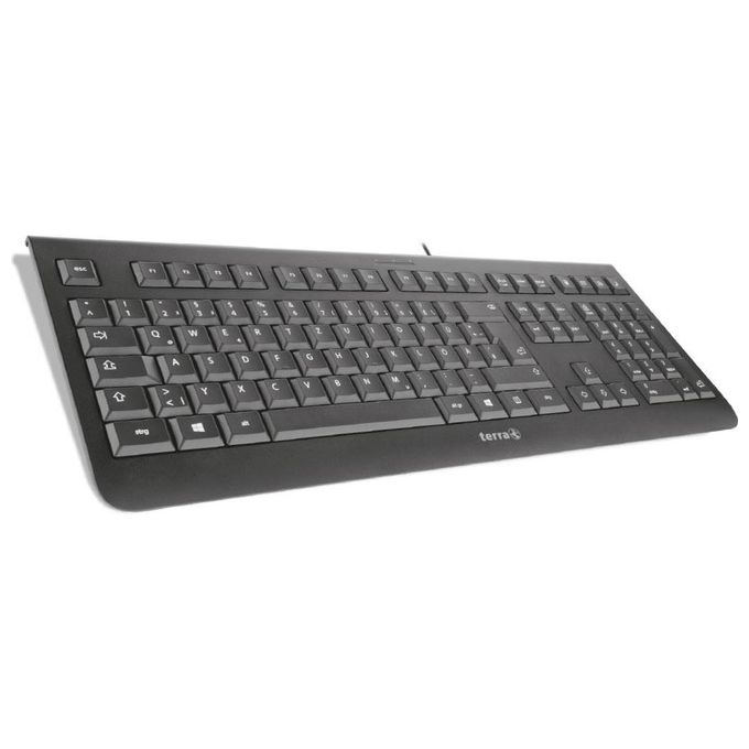 Wortmann AG TERRA KC 1000 Tastiera USB AZERTY Francese Nero
