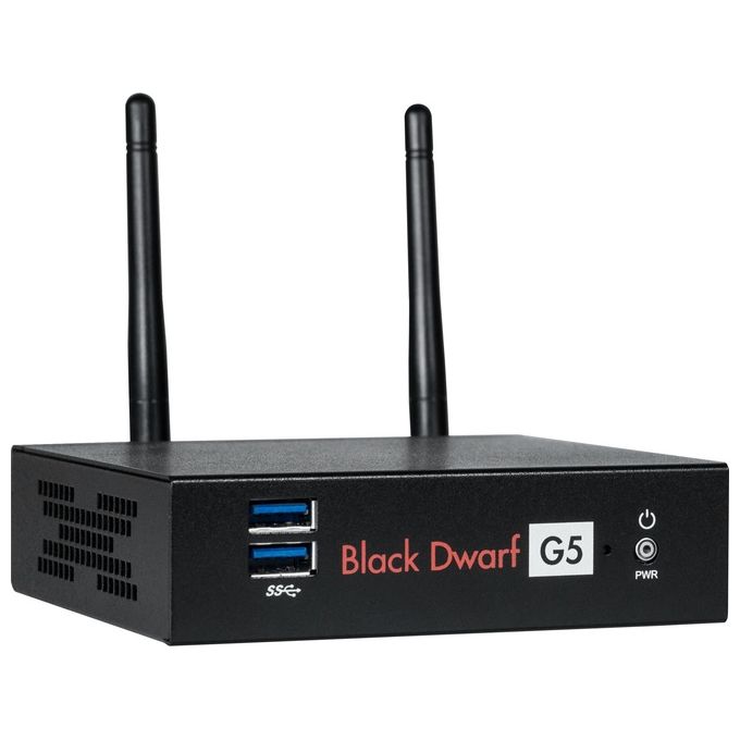 Wortmann AG TERRA Securepoint Black Dwarf G5 VPN Firewall Hardware Desktop 1.85 Gbit-s