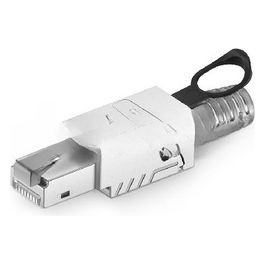 Cavo di Collegamento Cat.8 Stp Tool Less Nero Argento