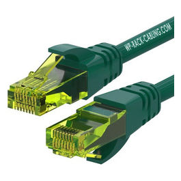 Cavo di Rete Verde 0,5 m Cat6a U/UTP