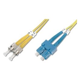 WP Europe Cavo a Fibre Ottiche 2mt OS2 ST SC Giallo