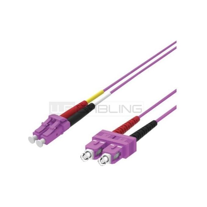 Wp Europe Cavo Patch Cord 50/125 Om4 Lc-Sc 2mt