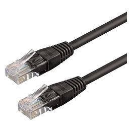 Wp Europe Cavo di Rete 5mt Cat6 U/UTP UTP Nero