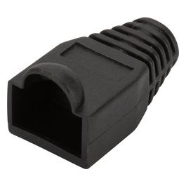 Copri Plug Rj45 8p8c con Serracavo Nero