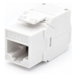 Keystone Cat.6a Utp Bianco Tool Less