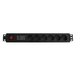 Multipresa 1U 6 Prese Universali