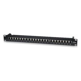 Wp Europe Pannello 1U con 24 Rj45s Cat.5e Nero