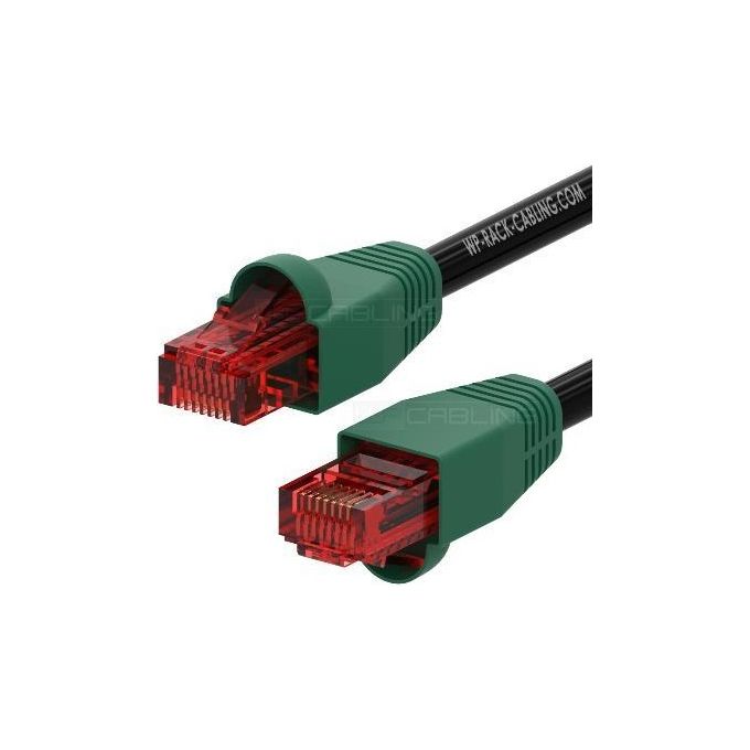 Wp Europe Patch U/Utp Cat.6 Pe Outd Nero 1mt