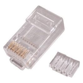 Plug Rj45u Cat.6 Cavo Flex Confezione da 10