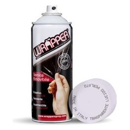 Wrapper, pellicola spray rimovibile, 400 ml - Trasparente lucido perlato