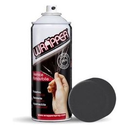 Wrapper, pellicola spray rimovibile, 400 ml - Nero metallizzato