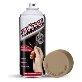 Wrapper, pellicola spray rimovibile, 400 ml - Beige sabbia