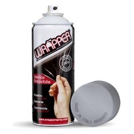Wrapper, pellicola spray rimovibile, 400 ml - Argento