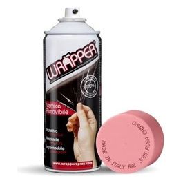 Wrapper, pellicola spray rimovibile, 400 ml - Rosa chiaro - Ral 3015
