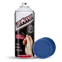 Wrapper, pellicola spray rimovibile, 400 ml - Blu traffico - Ral 5017